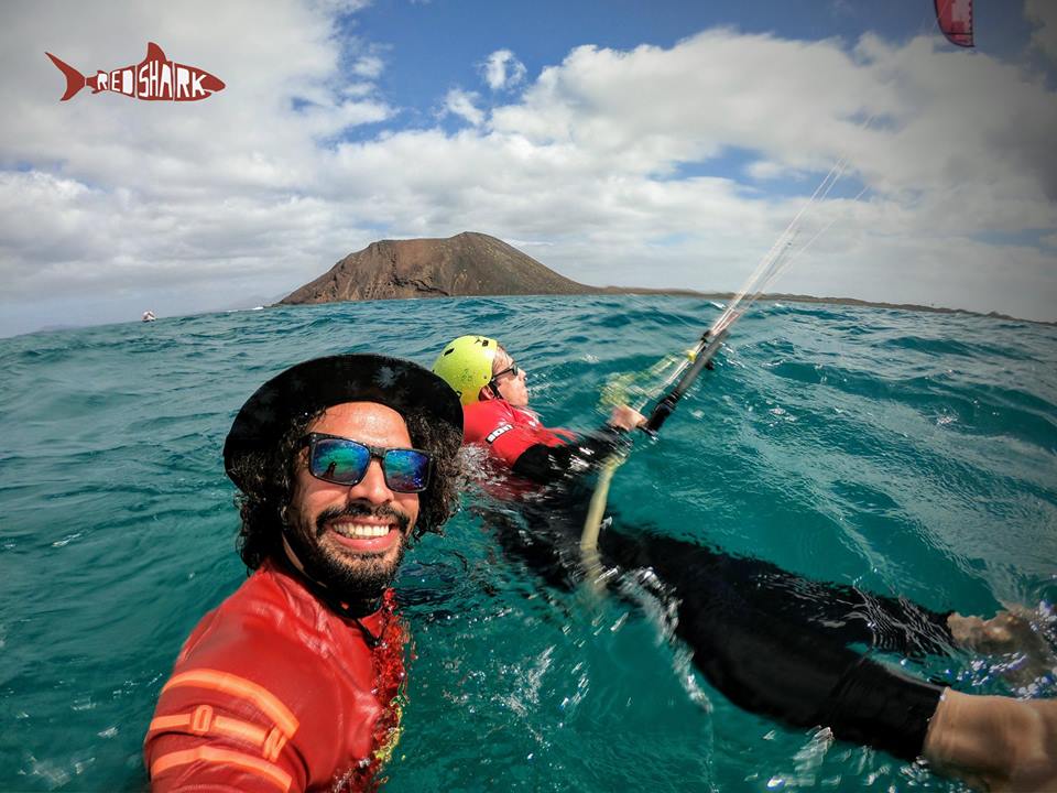 Private Kitesurfing boat Lessons in Fuerteventura