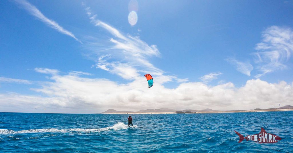 Private Kitesurfing boat Lessons in Fuerteventura